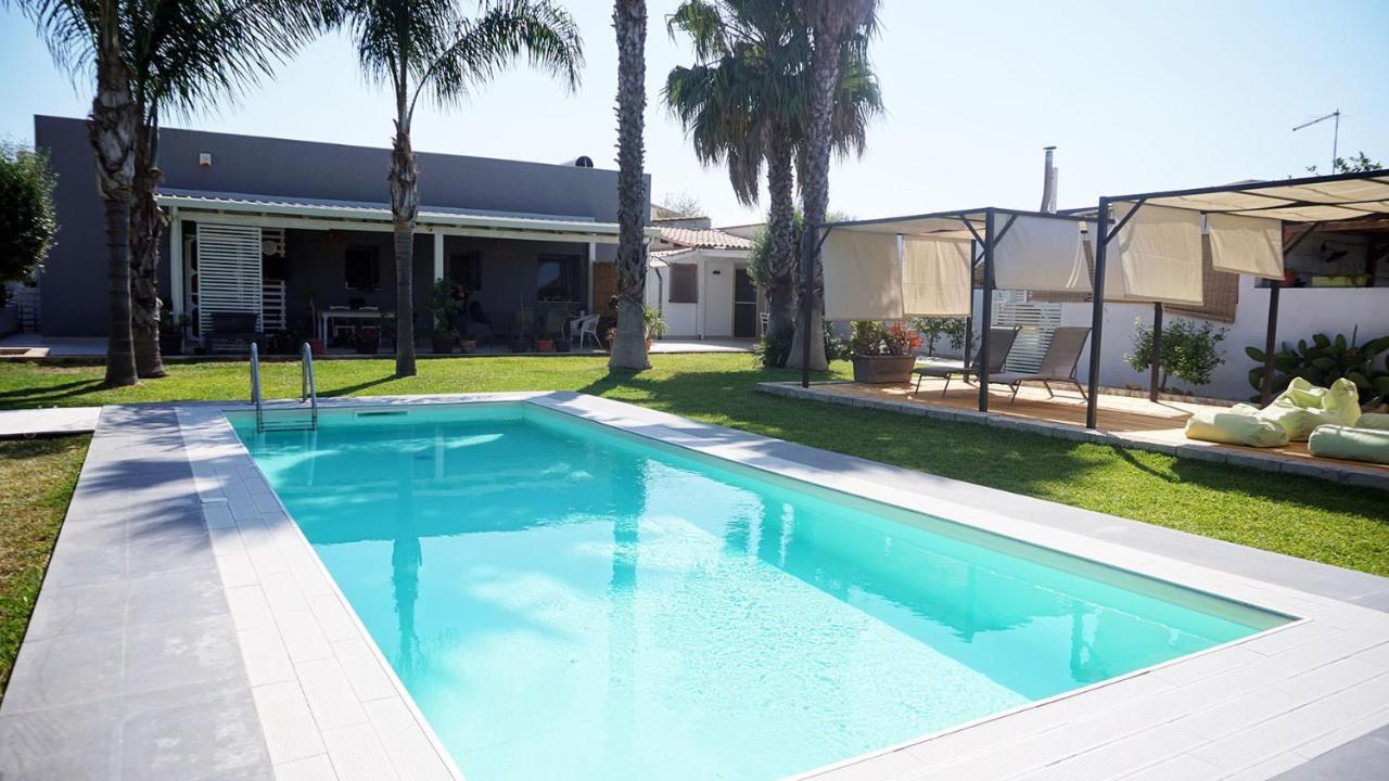 Dependance In Villa Con Piscina シラクーサ エクステリア 写真