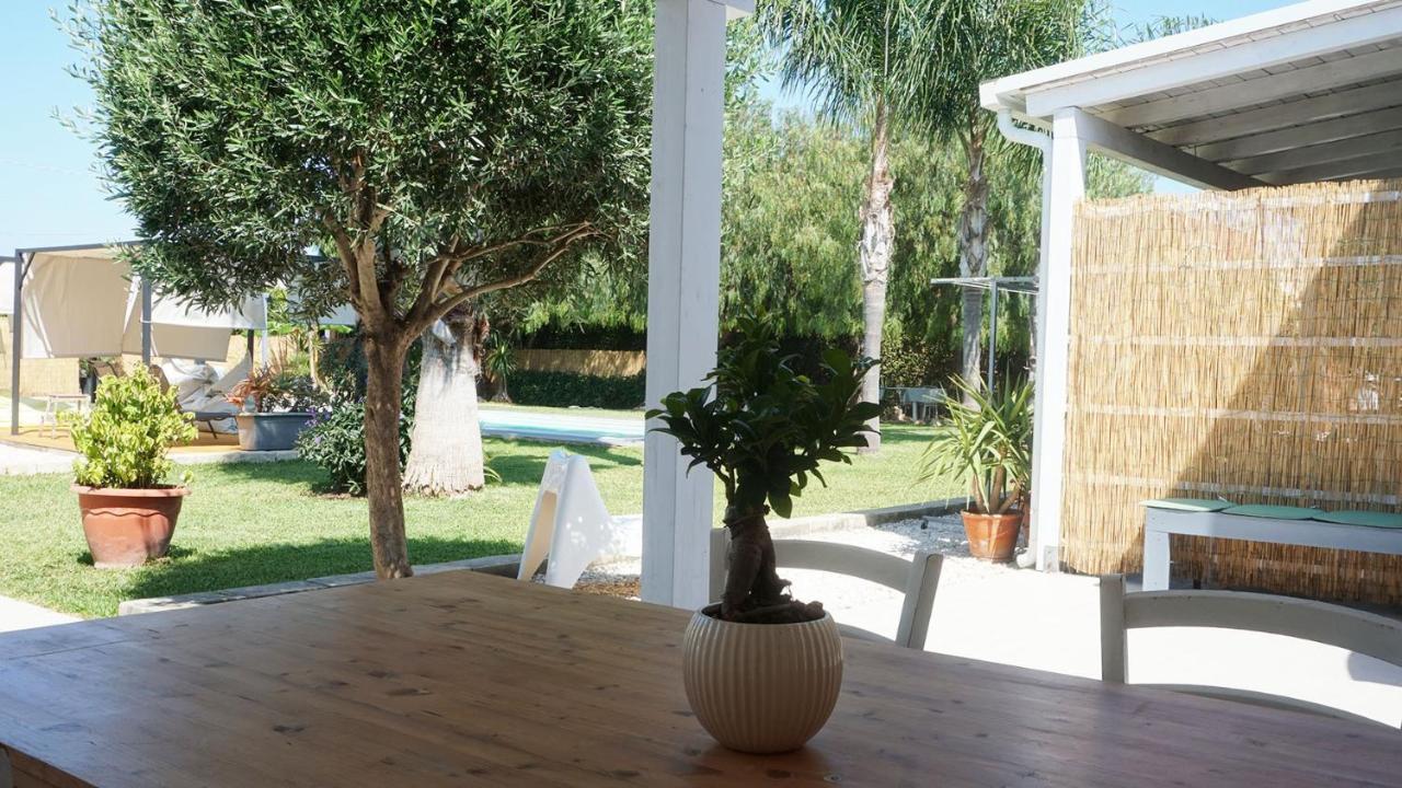 Dependance In Villa Con Piscina シラクーサ エクステリア 写真